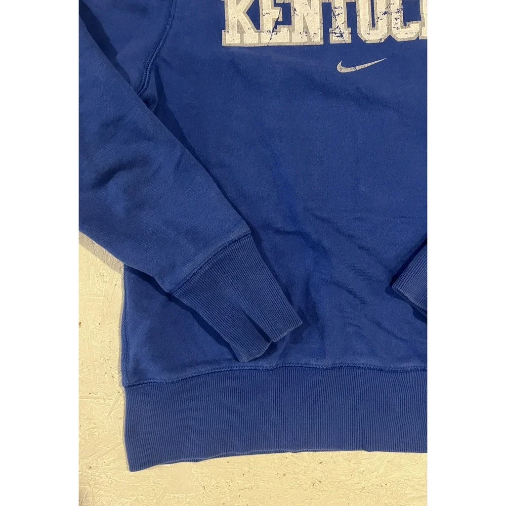 Nike Kentucky Wildcats‎ Crewneck Sweatshirt Pullover Kids Youth XL Blue